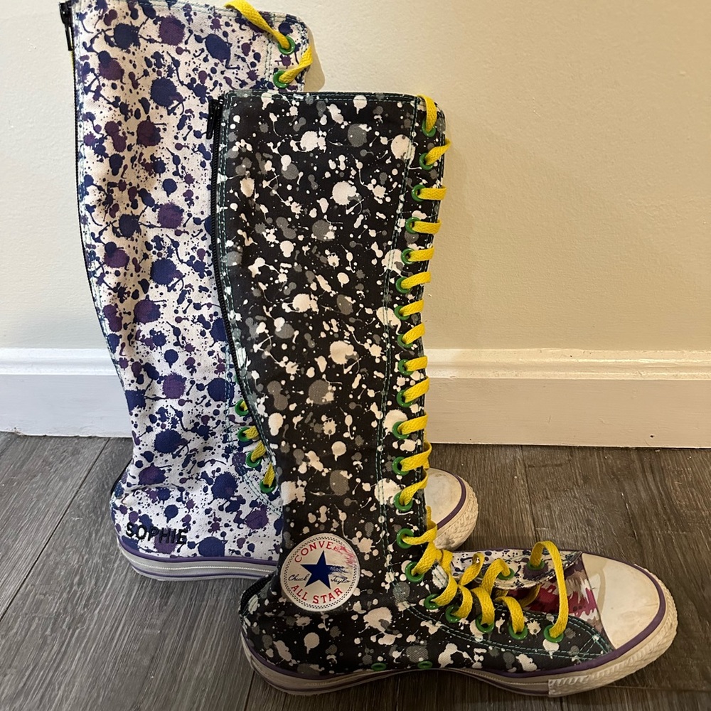 Knee high converse